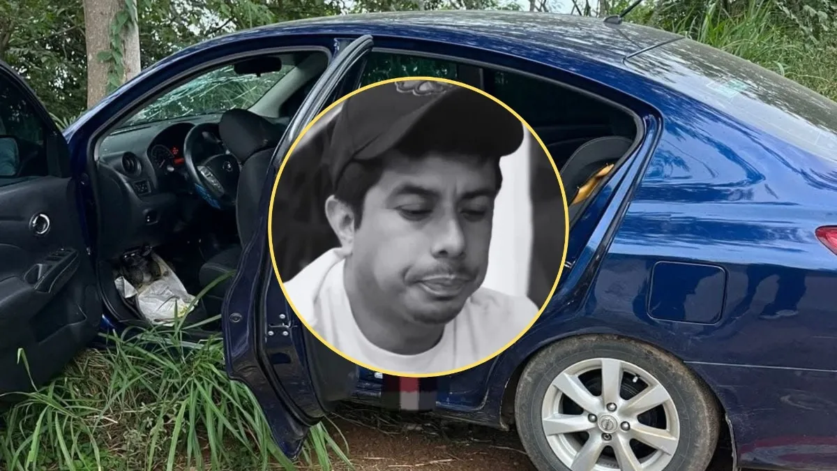 Sospechoso “accidente” en autopista Cosoleacaque-La Tinaja: encuentran a un hombre muerto en su auto