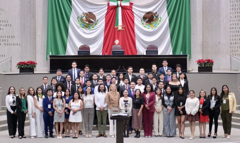 Amplia participación y propuestas sólidas en el XX Parlamento de la Juventud, en Veracruz