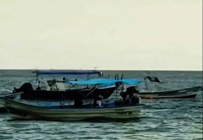 Turista m&r/ó tras choque de lancha contra una ballena en Puerto Vallarta