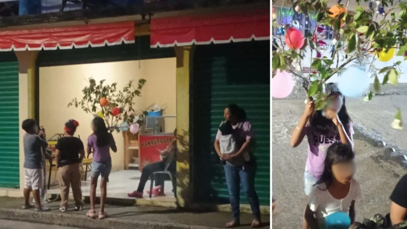 Cantos, ramas y globos: así preservan tradiciones en Nanchital