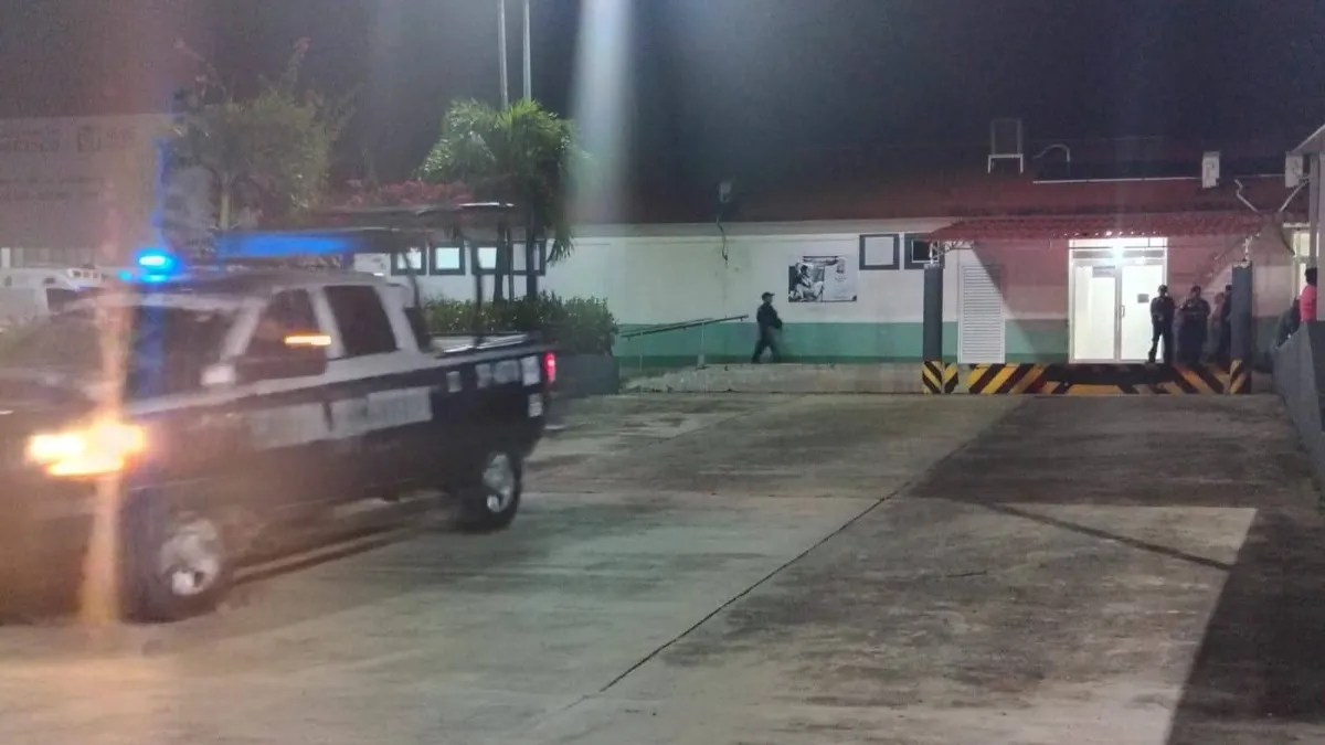 Menor resulta herido por arma de fuego en plena madrugada navideña en Las Choapas