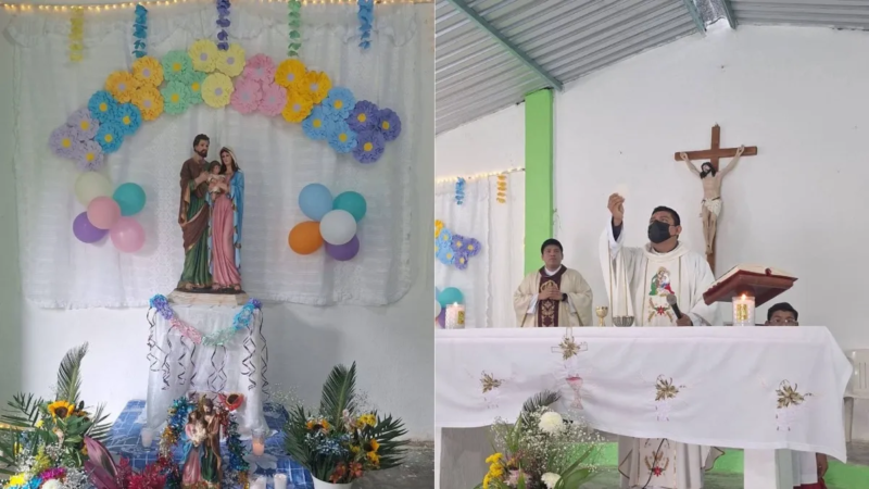 Fiesta patronal fortalece valores familiares en Trancas Viejas, Moloacán