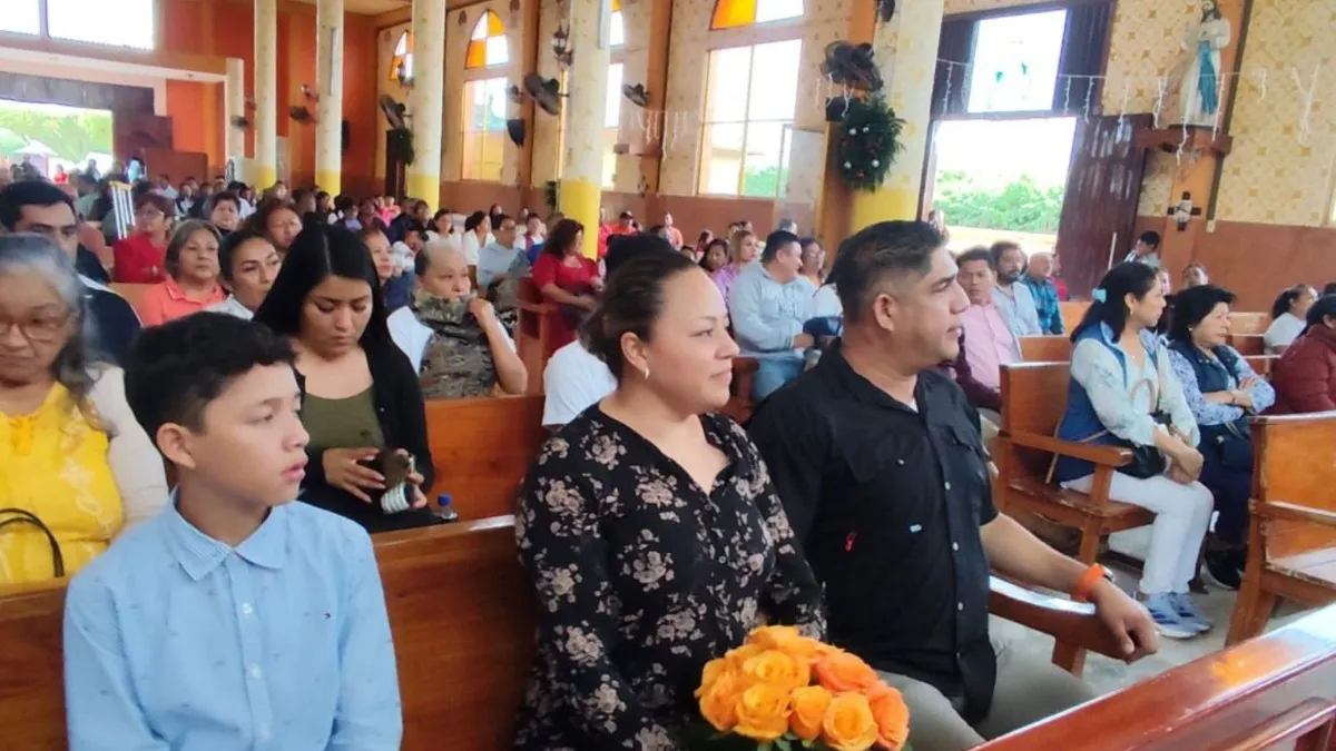 Con misa de acción de gracias, alcalde electo de Jáltipan agradece respaldo ciudadano