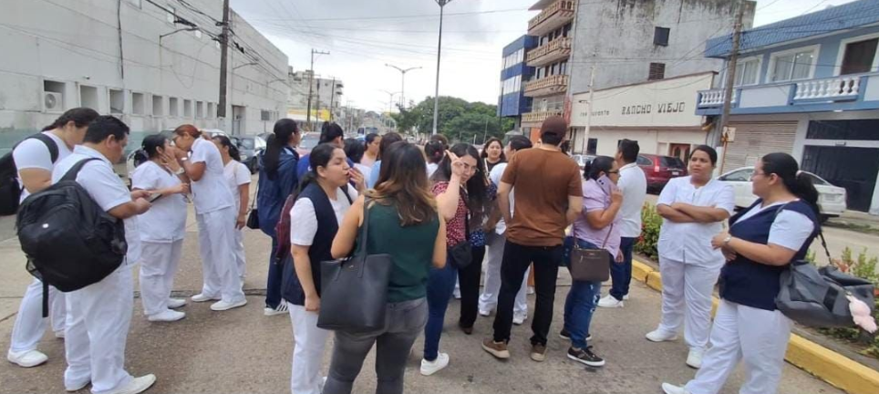 Piden enfermeros su salario completo