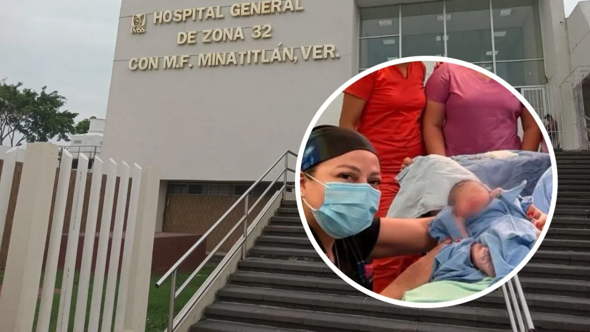 Así fue el primer nacimiento del 2026 en el IMSS de Minatitlán
