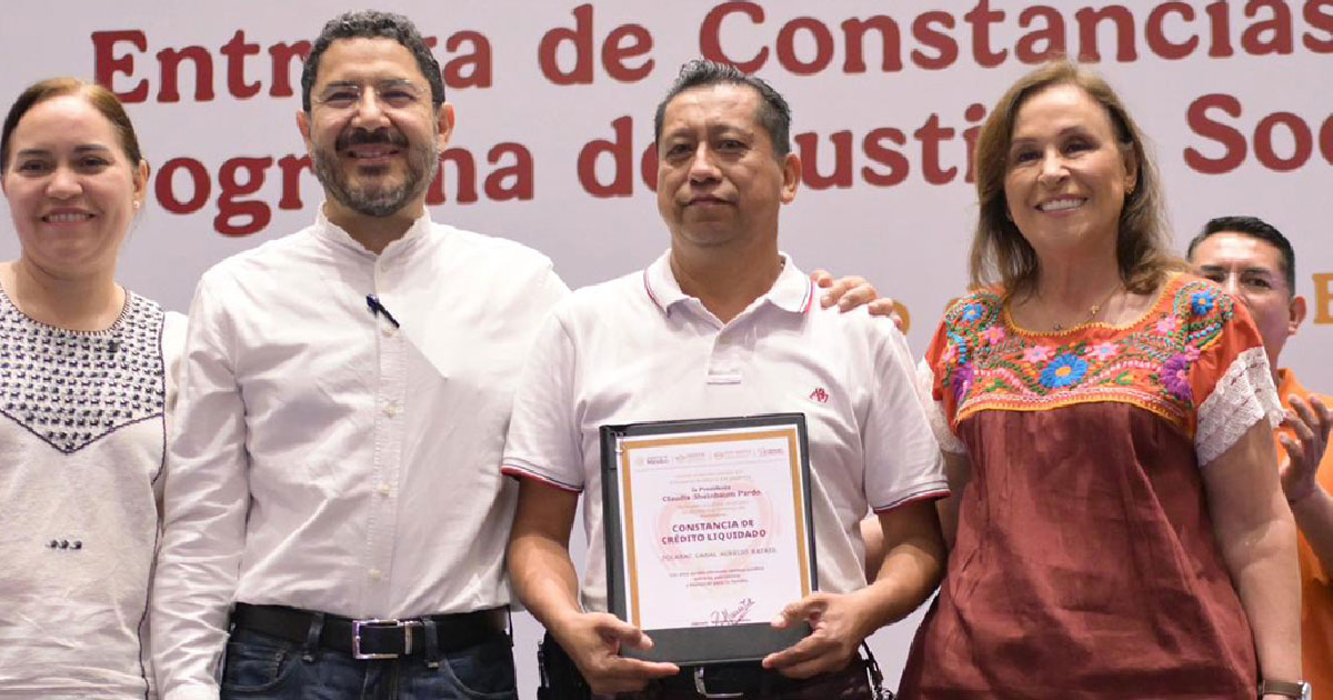 Veracruz es ejemplo nacional en el pago de la deuda del ISSSTE y avanza en justicia social con FOVISSSTE: Rocío Nahle