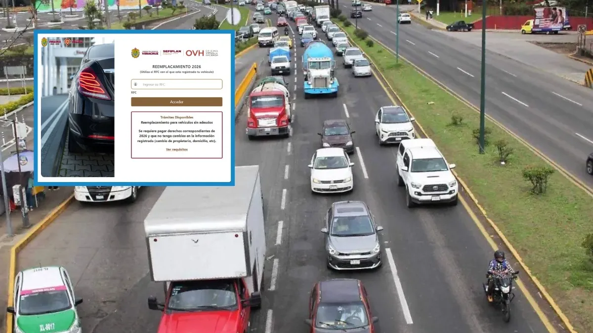 Reemplacamiento en Veracruz: así puedes solicitar envío de placas a domicilio sin costo