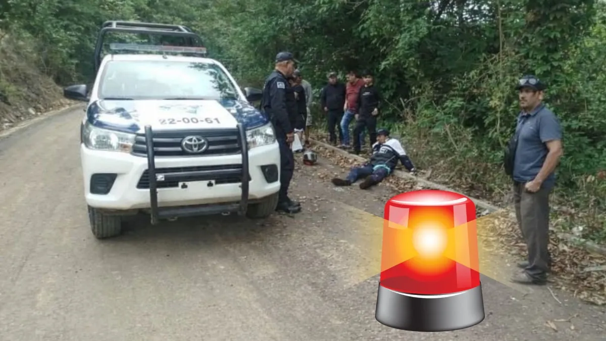 Asaltantes disparan contra cobrador de muebles en camino rural de San Andrés Tuxtla