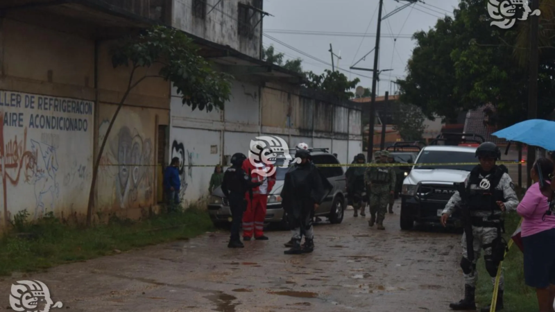 Ejecutan a cuatro personas en chatarrera de Acayucan