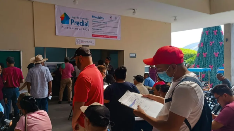 Cosoleacaque abre pago del Predial 2026 con descuentos de hasta 50%