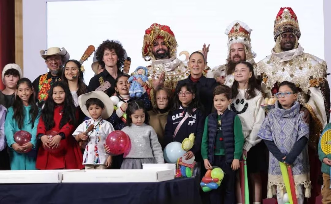 Infancias toman el micrófono en la mañanera de Sheinbaum