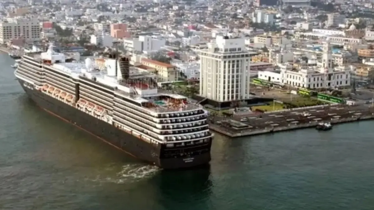 Cruceros regresan a Veracruz en 2026, este fue el último que llegó
