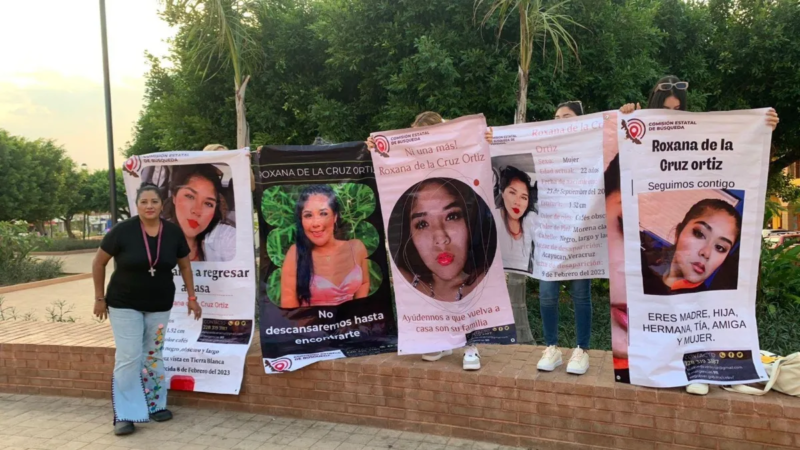 Nos sigue haciendo falta Roxana: exigen justicia en Acayucan