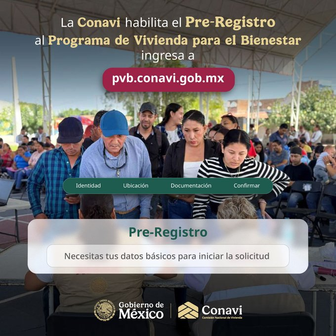 Pre registro de Vivienda para el Bienestar: ¿cómo saber si tu CURP está actualizada?