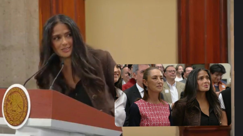 Gracias por creer en nosotros: Salma Hayek reconoce fuerza del cine mexicano