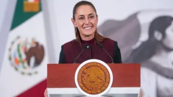 Sheinbaum participa en simulacro regional desde Palacio Nacional