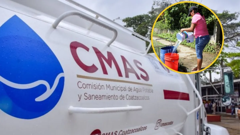 CMAS Coatzacoalcos realizará estas acciones para garantizar abasto de agua en el poniente de la ciudad