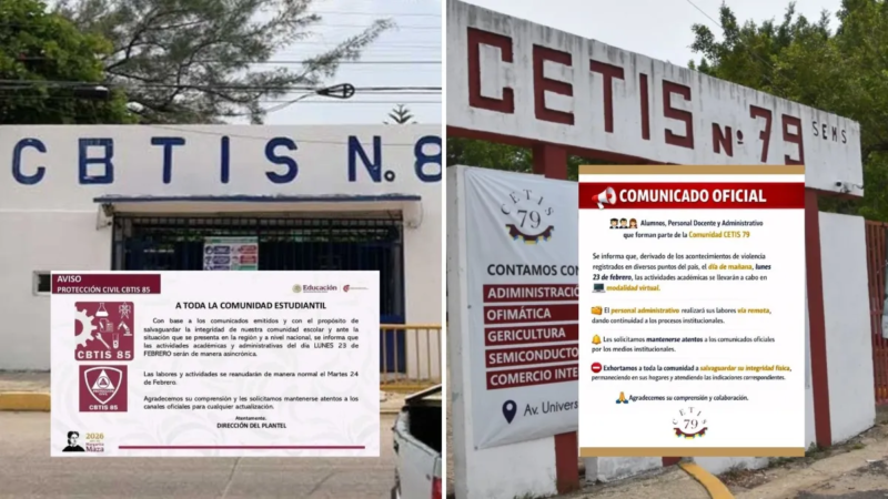 CETIS, CBTIS y UV priorizan seguridad y suspenden actividades presenciales