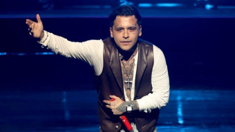 Christian Nodal responde con burlas a las criticas por su polémica relación con Ángela Aguilar