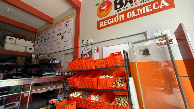 Banco de Alimentos Región Olmeca lanza programa para mujeres víctimas de violencia en Coatzacoalcos