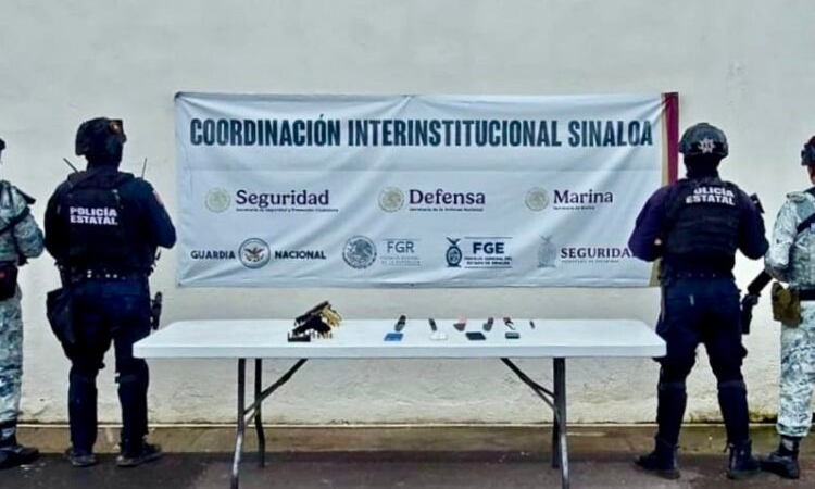Una de cada cinco armas aseguradas en México fue hallada en Sinaloa