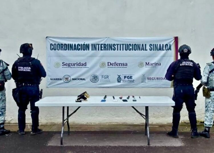 Una de cada cinco armas aseguradas en México fue hallada en Sinaloa