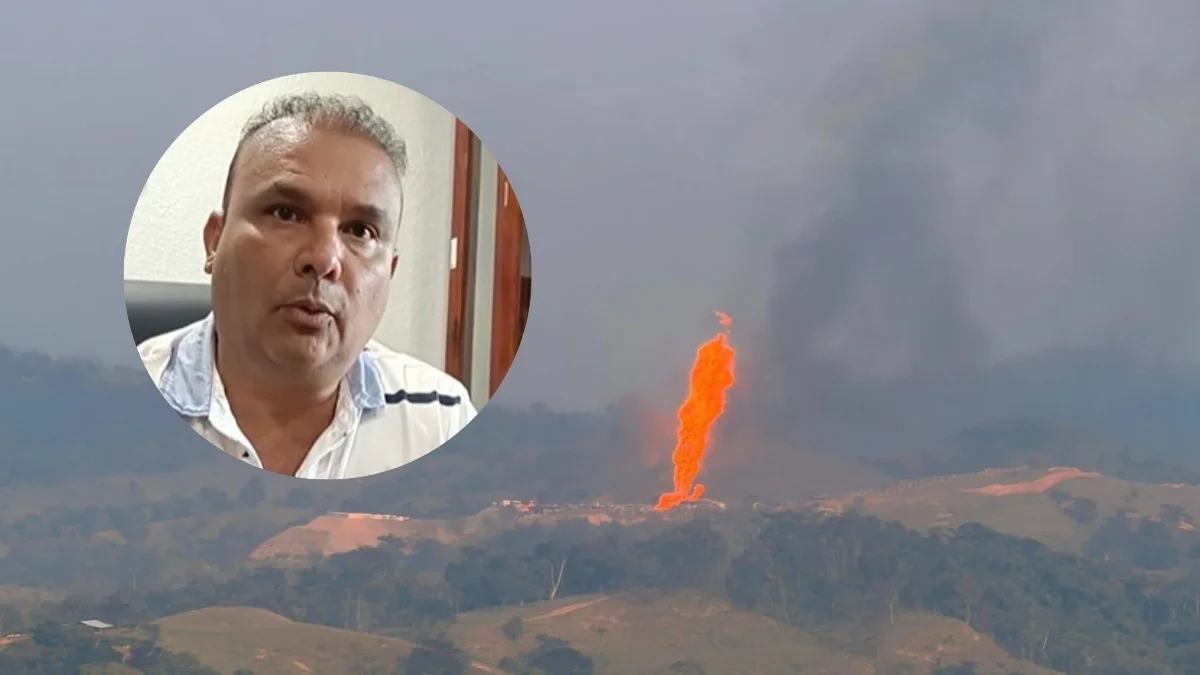 Fuego en pozo petrolero tardaría meses en extinguirse en zona rural de Las Choapas