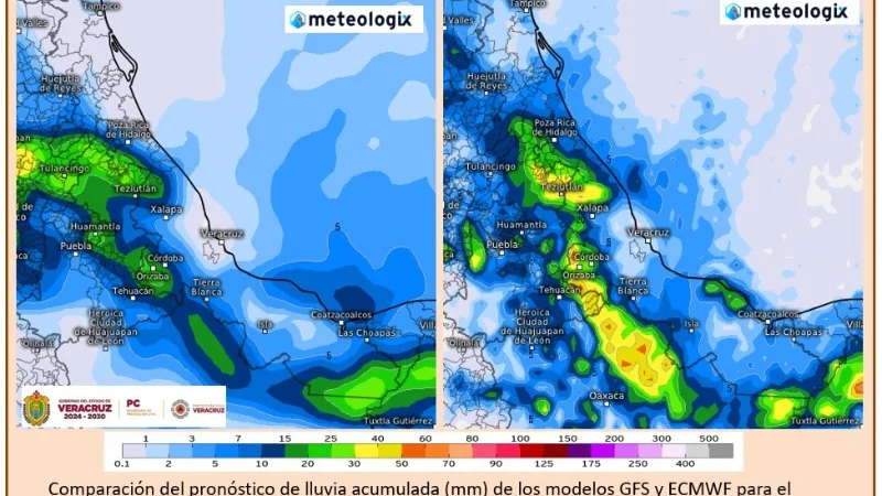 Nuevo norte ya tiene fecha de entrada a Veracruz, estas serán las rachas más fuertes