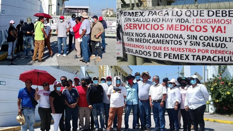 Pemex: ¿por qué trabajadores mantienen cerrada la planta en Tapachula?