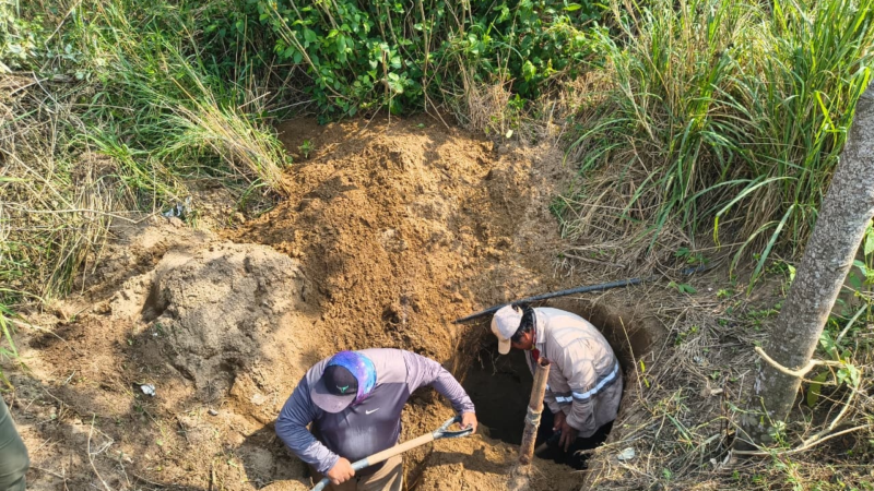 Continúa CMAS labores para restablecer el suministro de agua potable en el poniente de Coatzacoalcos