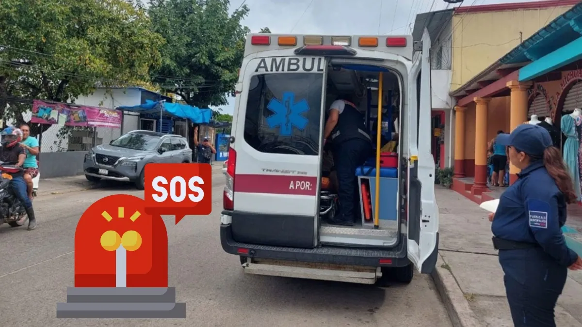 Buscan a motociclista que arrolló a adulta mayor en Las Choapas