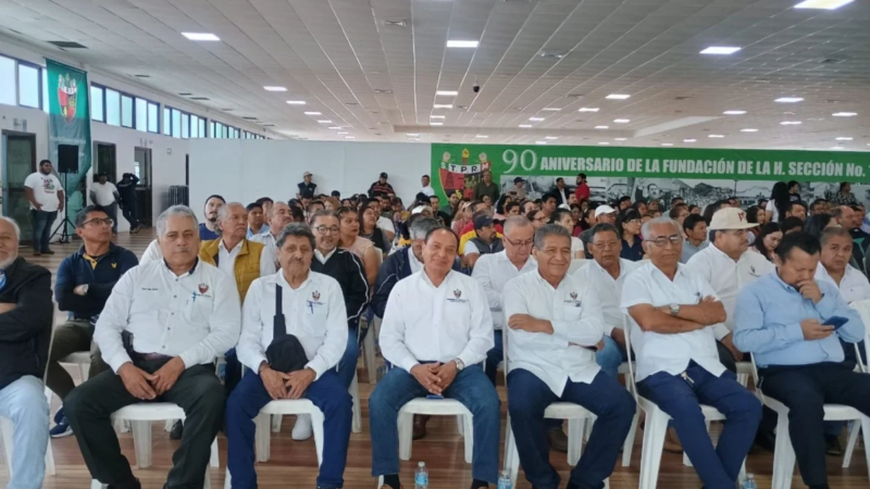 Así se vivió el 88 aniversario de la Expropiación Petrolera en Nanchital