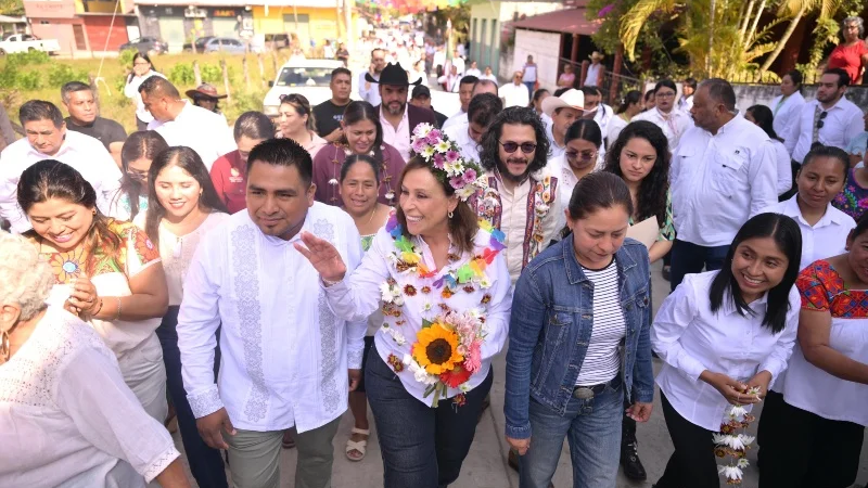 En aniversario de Juárez, Rocío Nahle anuncia rehabilitación carretera en la Huasteca