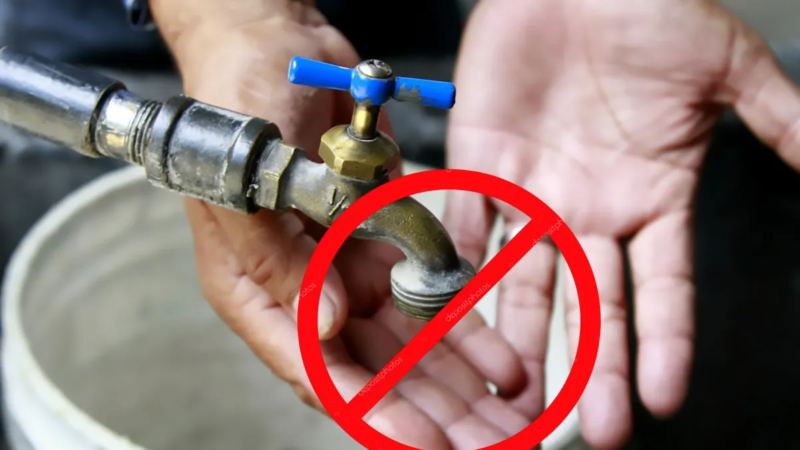 Dónde habrá corte de agua en Veracruz este jueves 5 de marzo