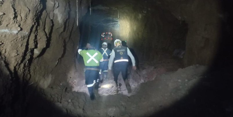 Despliegan más de 300 elementos para rescatar a mineros atrapados en Sinaloa