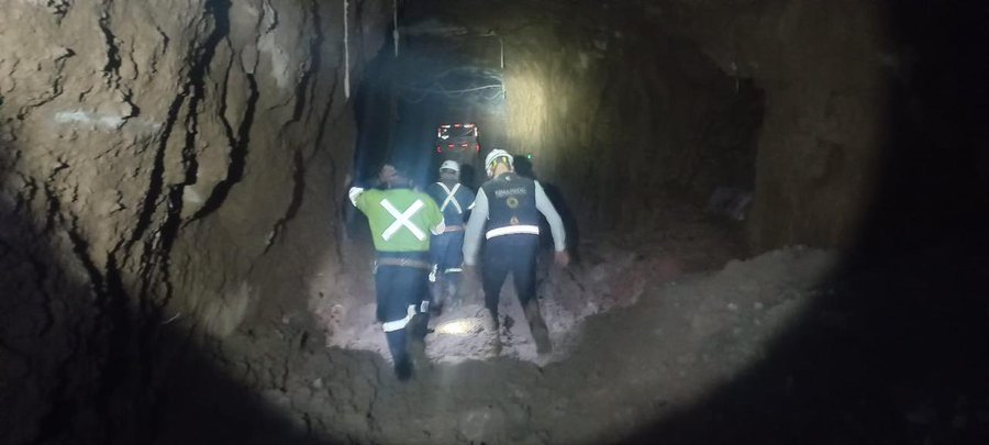 Despliegan más de 300 elementos para rescatar a mineros atrapados en Sinaloa