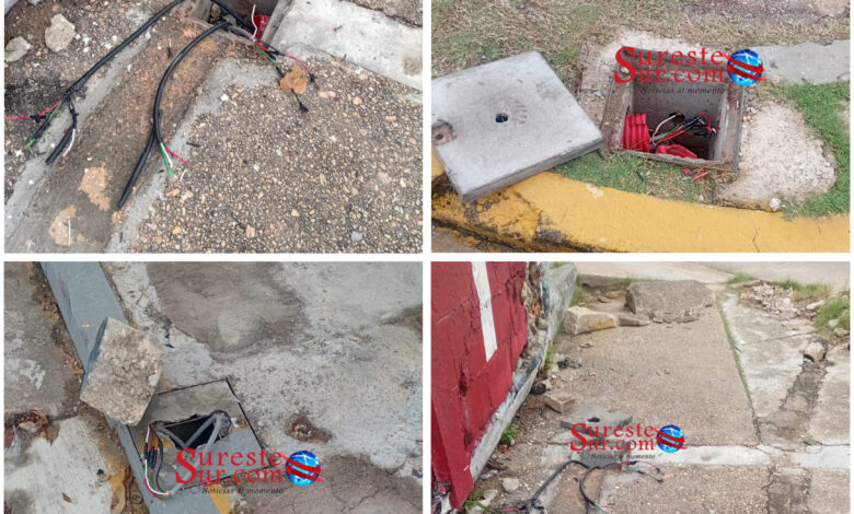 Nuevamente vandalizaron semáforos del crucero de Zaragoza, Independencia y J. Escutia de Coatzacoalcos