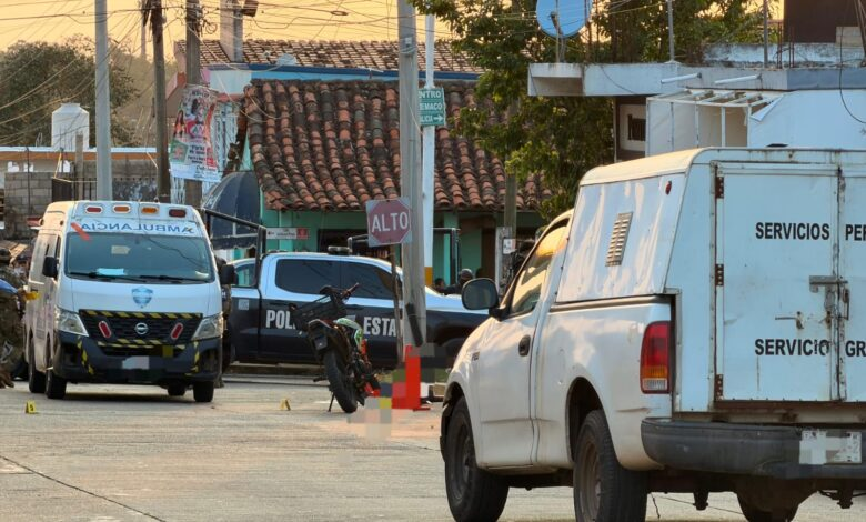 Un joven fue ejecutado y otro resultó lesionado en Acayucan