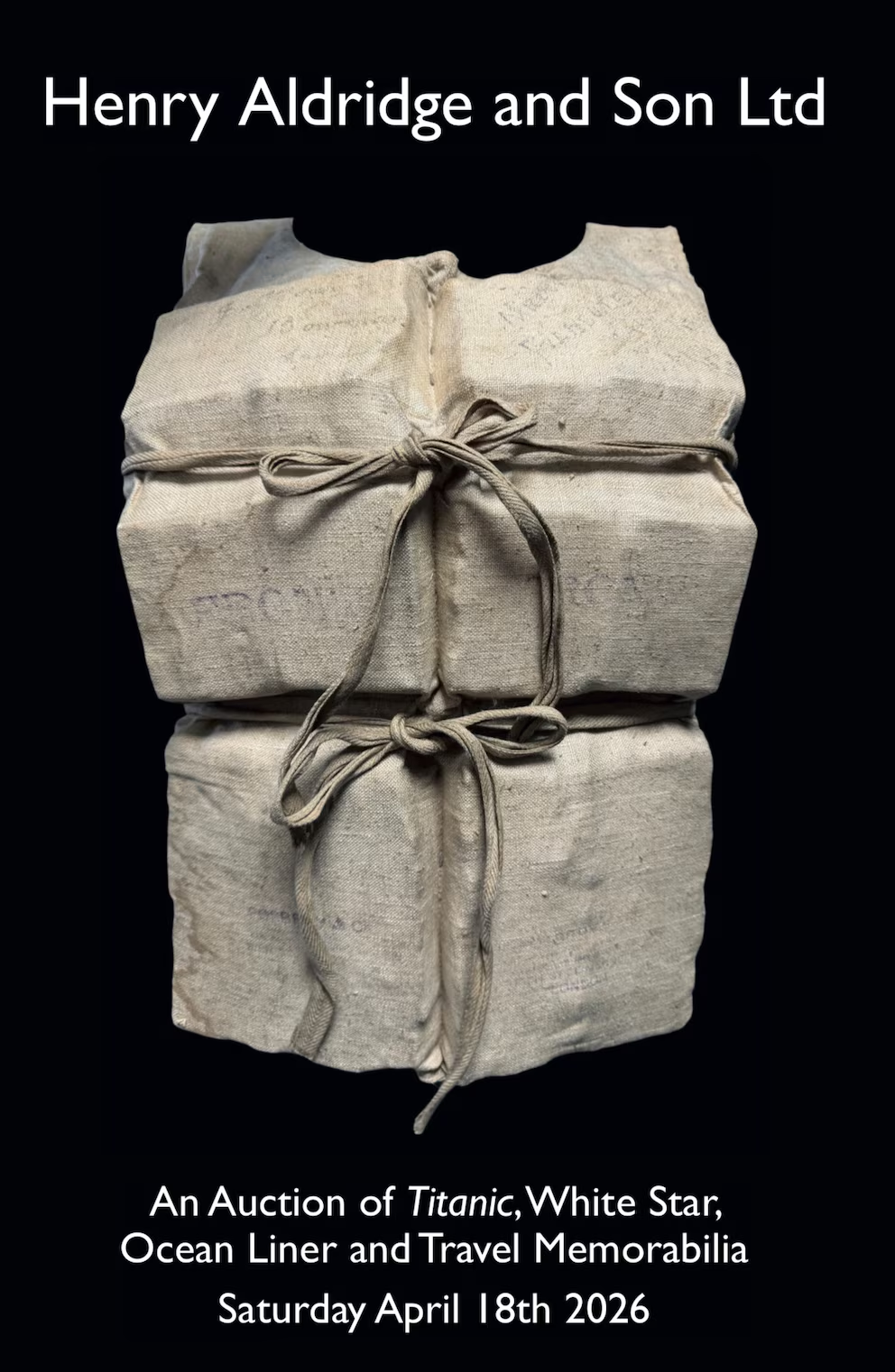 Así es el chaleco del Titanic que desafió al tiempo y fue subastado por una cifra millonaria