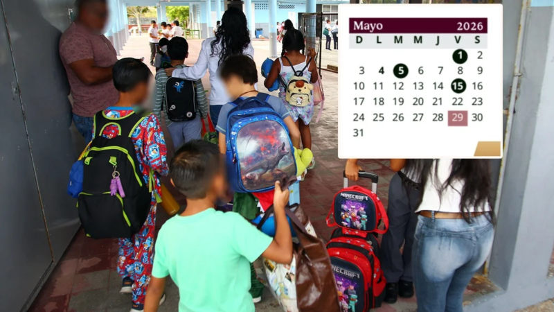 Mayo 2026 llega con megapuente: SEP confirma fecha del próximo fin de semana largo