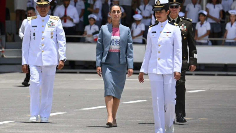 Claudia Sheinbaum lidera el 112 aniversario de la Gesta Heroica en Veracruz