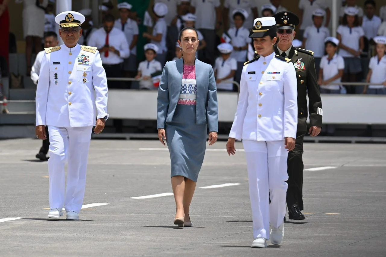 Claudia Sheinbaum lidera el 112 aniversario de la Gesta Heroica en Veracruz