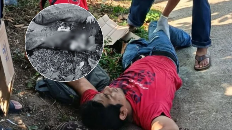 Motociclista se destroza la rodilla en Minatitlán tras accidente en El Jagüey