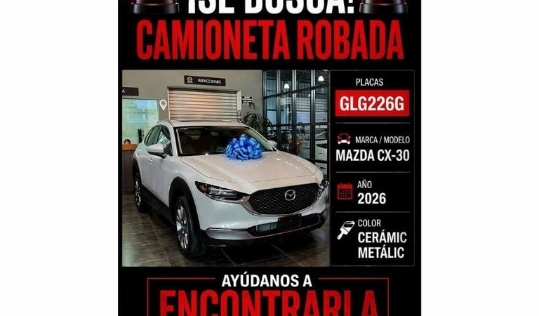 Asaltan al papá y sobrinos de la rapera mexicana Yoss Bones, les robaron una camioneta