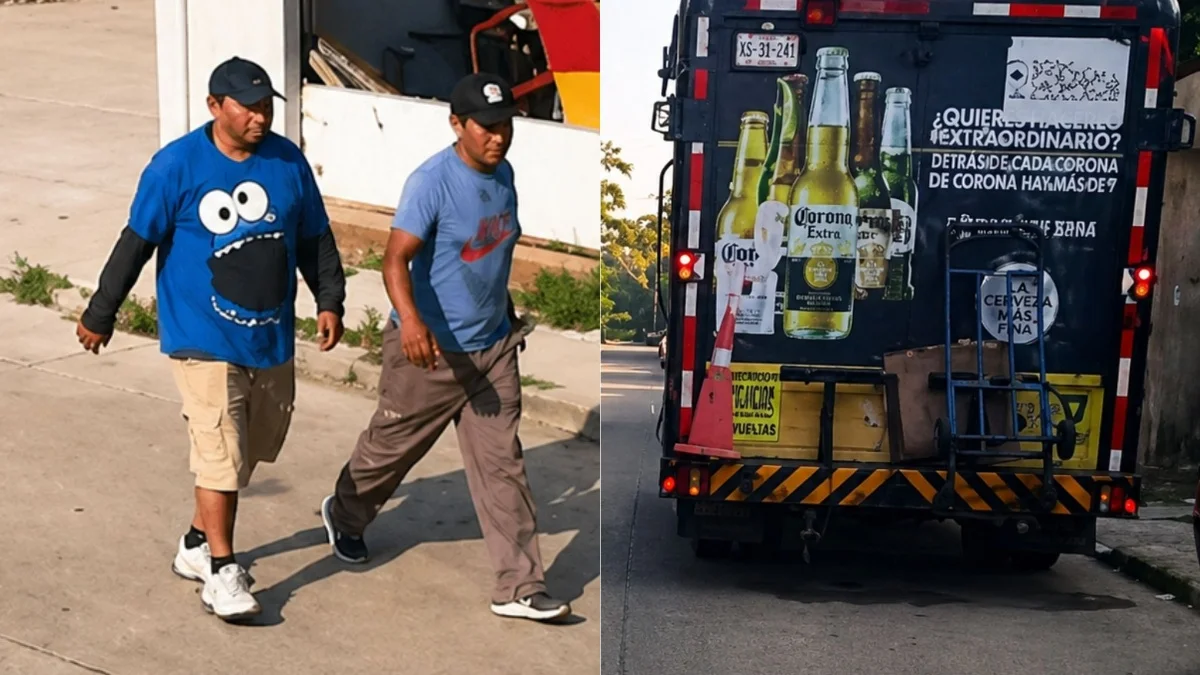 Asaltan a repartidores de cerveza en Cosoleacaque; delincuentes los amagaron con armas