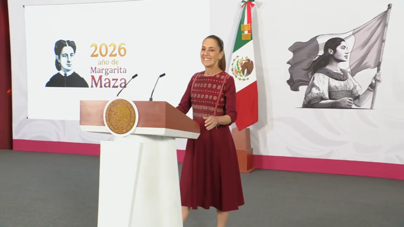 Sheinbaum cuestiona “narconómina” de “Los Chapitos” presentada por EUA contra Rubén Rocha: “Es una hoja de papel”