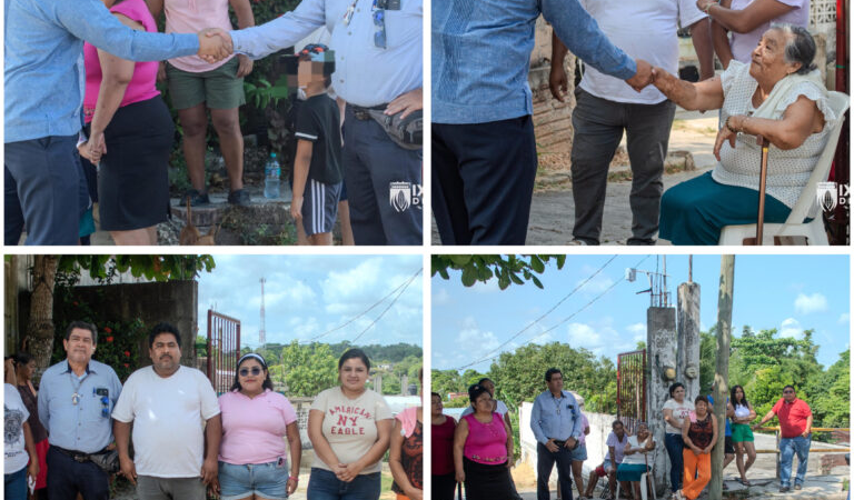Raúl González Martínez anuncia construcción de red eléctrica para la calle Juárez