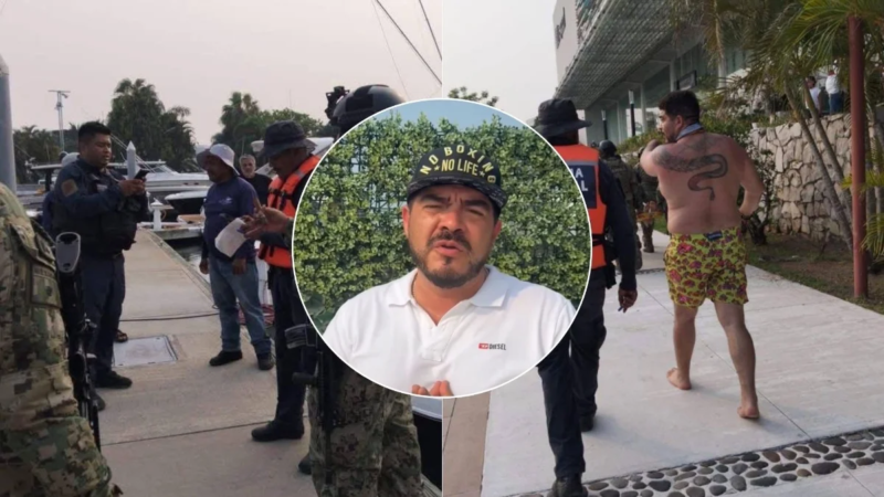 Zenyazen Escobar niega ser dueño de yate incendiado en Boca del Río y narra rescate
