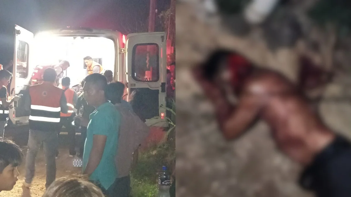 Soteapan: hombre es atacado con machete por su hijo tras discusión familiar