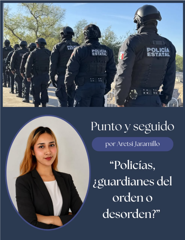 Policías, ¿guardianes del orden o desorden?
